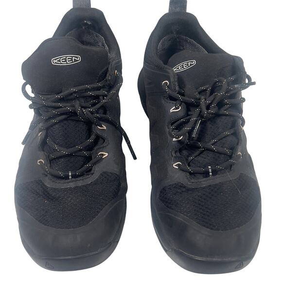 KEEN All-Terrain Explore Waterproof Hiking Shoe Sneaker Konnectfit Mens 10.5 BLK - Picture 1 of 16